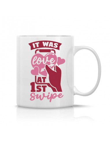 It Was Love At 1st Swipe Mug